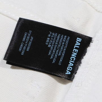 Jeans Balenciaga Logo Vintage White BL019